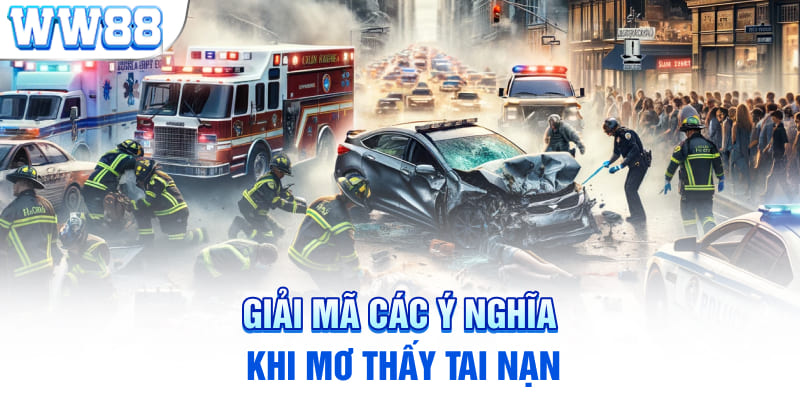 Giải mã các ý nghĩa khi mơ thấy tai nạn