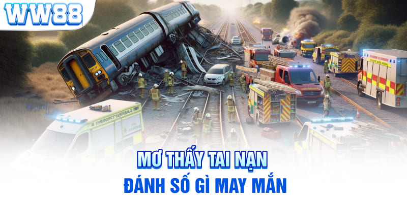 Mơ thấy tai nạn đánh số gì may mắn